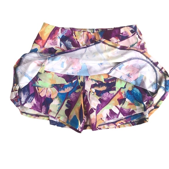 Eleven by Venus Williams Abstract Multicolor Skort Side Pockets Size M - Picture 4 of 7